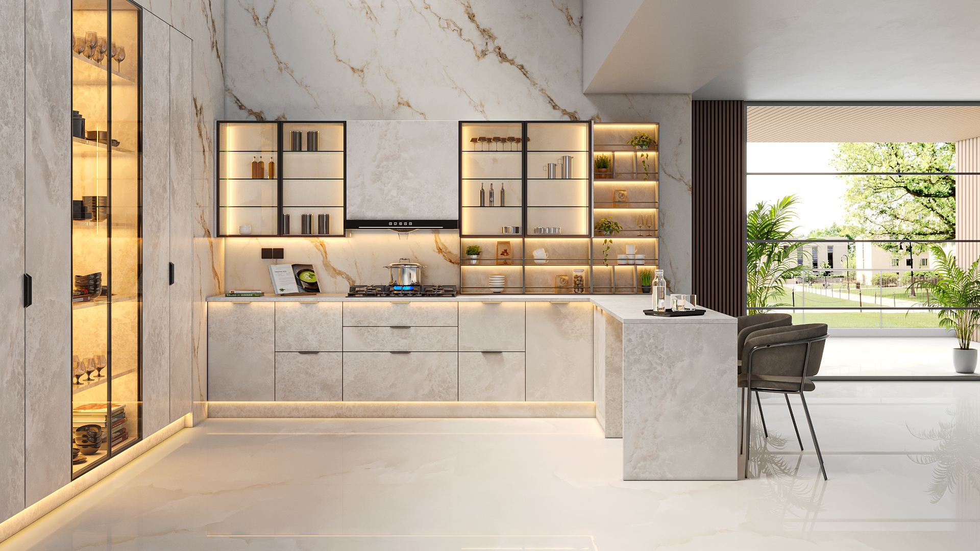 Nano-infused stones for a leading kitchen brand.